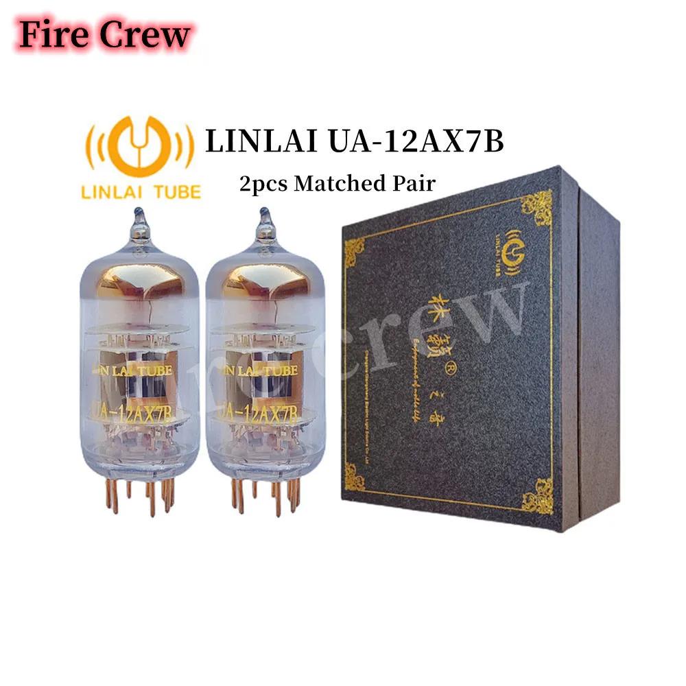 Fire Crew-LINLAI UA 12AX7B 12AX7 ECC83  HIFI   Ʃ  ŰƮ, DIY  ׽Ʈ  ġ 